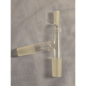 Vintage Pyrex England 3-Way Distillation Adapter 8980-24 \$ 24/40 10/30 Still...